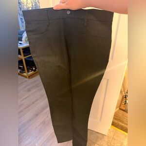 Time and Tru Dark Greyish/Black Jegging Pants